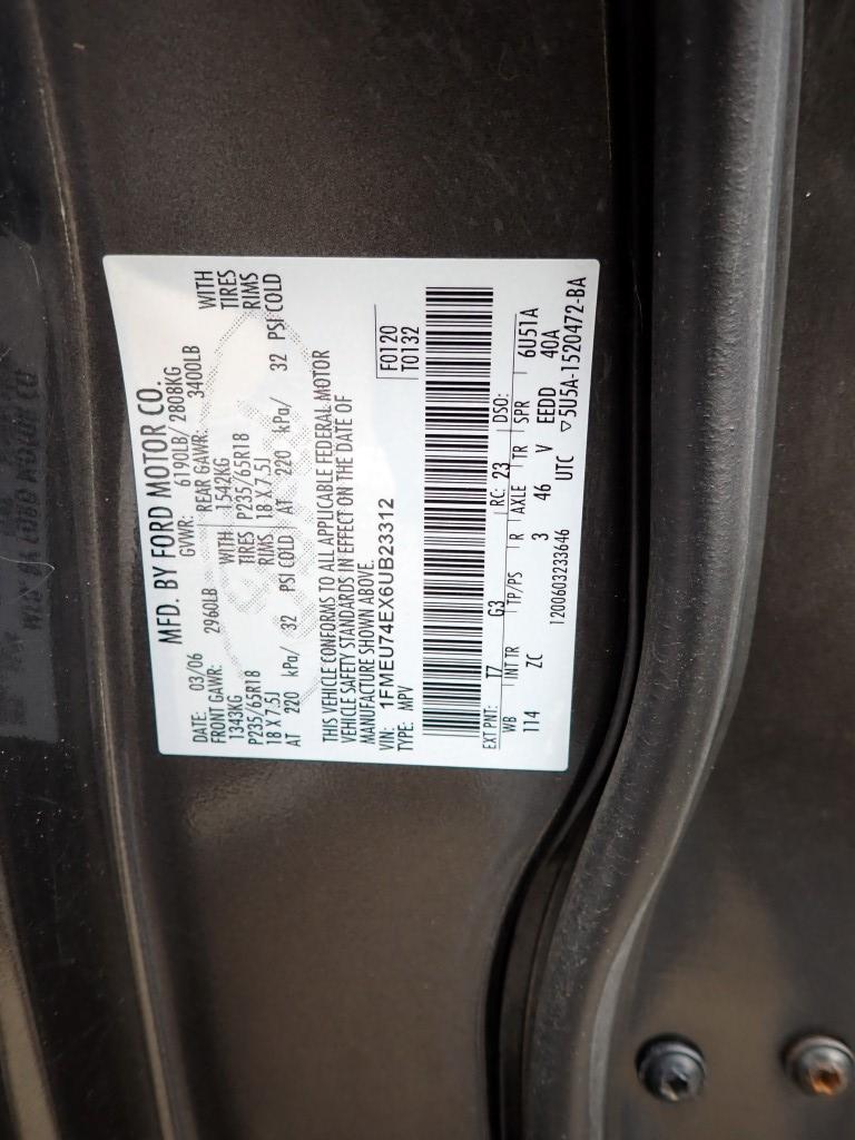 2006 FORD EXPLORER SUV, 154,000+ mi,  EDDIE BAUER EDITION, 4 X 4, V6, AUTOM