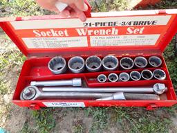 3/4" SOCKET DRIVE SET