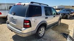 2006 FORD EXPLORER SUV, 273999 MILES,  4 DR, 2WD, GAS, A/T, KEYS, UNKNOWN R