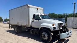 2002 GMC C70 WELDING VAN, 102,494+ mi,  HIRAIL, 16' CARGO BODY, LIFT GATE,