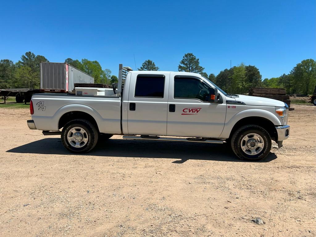 2013 FORD F250XLT SUPER DUTY TRUCK, 327,308 Miles,  CREW CAB, 4WD, GAS, AUT