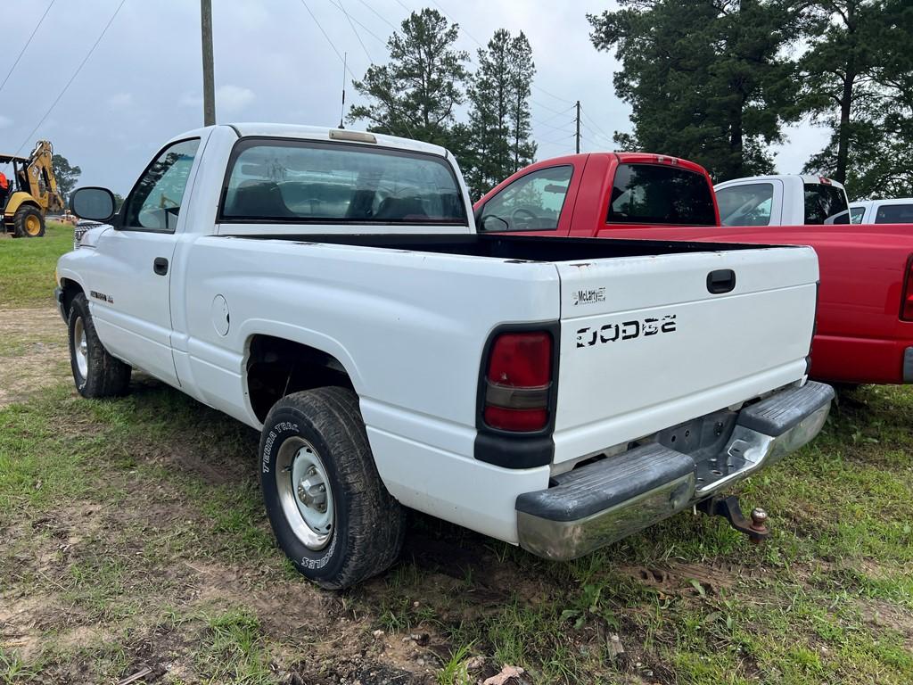 1998 DODGE RAM 1500 TRUCK, 254,909mi,  V8 GAS, AUTO, PS, AC, S# 1B7HC16Y5WS