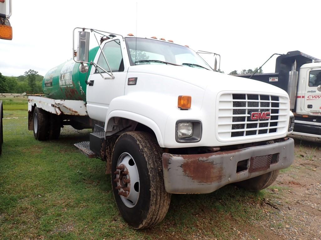 1999 GMC C6500 PUMPER TRUCK, 236,387 miles  CATERPILLER 3126 DIESEL, 7 SPEE