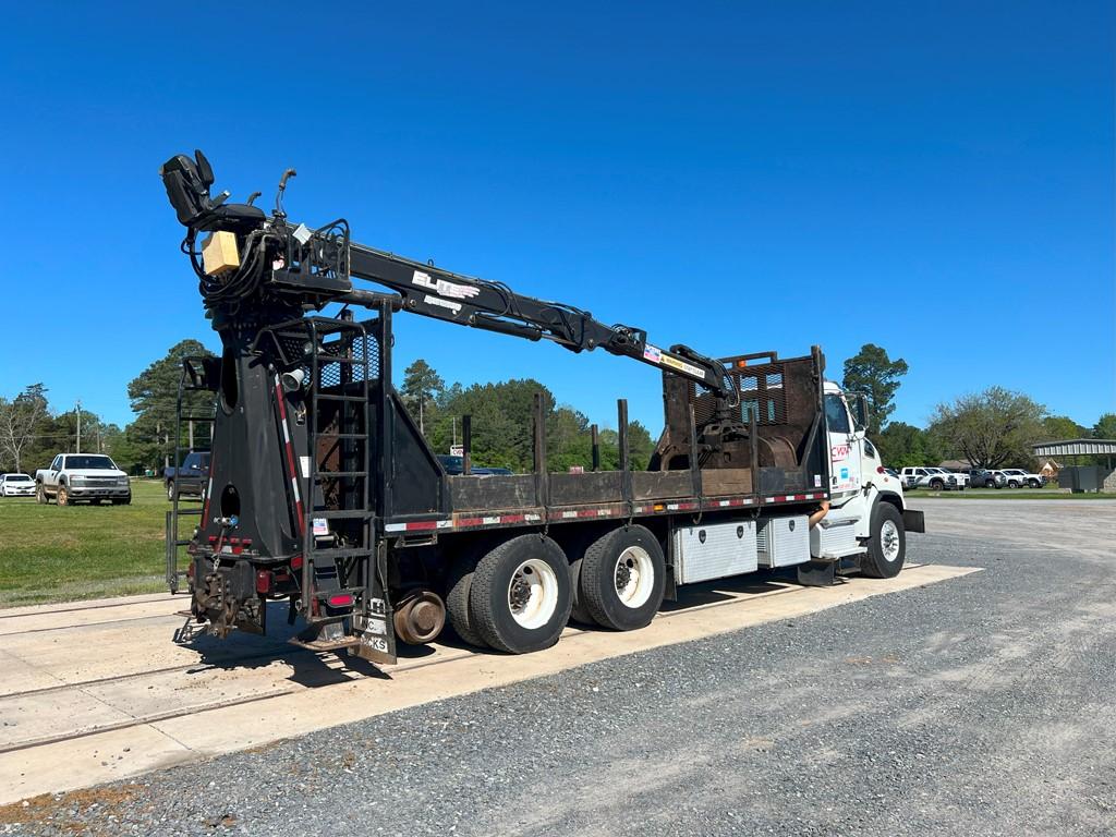 2015 WESTERN STAR 4700SB GRAPPLE TRUCK, 164,316 Miles,  HIRAIL, DETROIT DD1