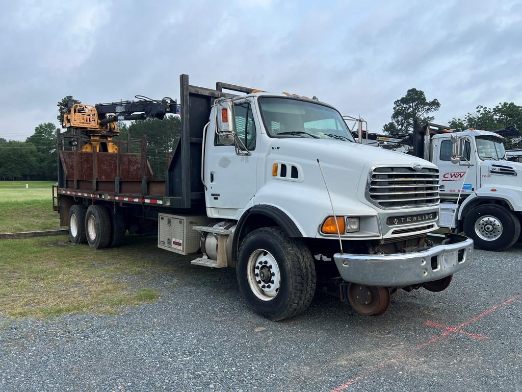 2007 STERLING HYRAIL GRAPPLE TRUCK, 123,667+ mi,  MERCEDES DIESEL, 8 LL, TW