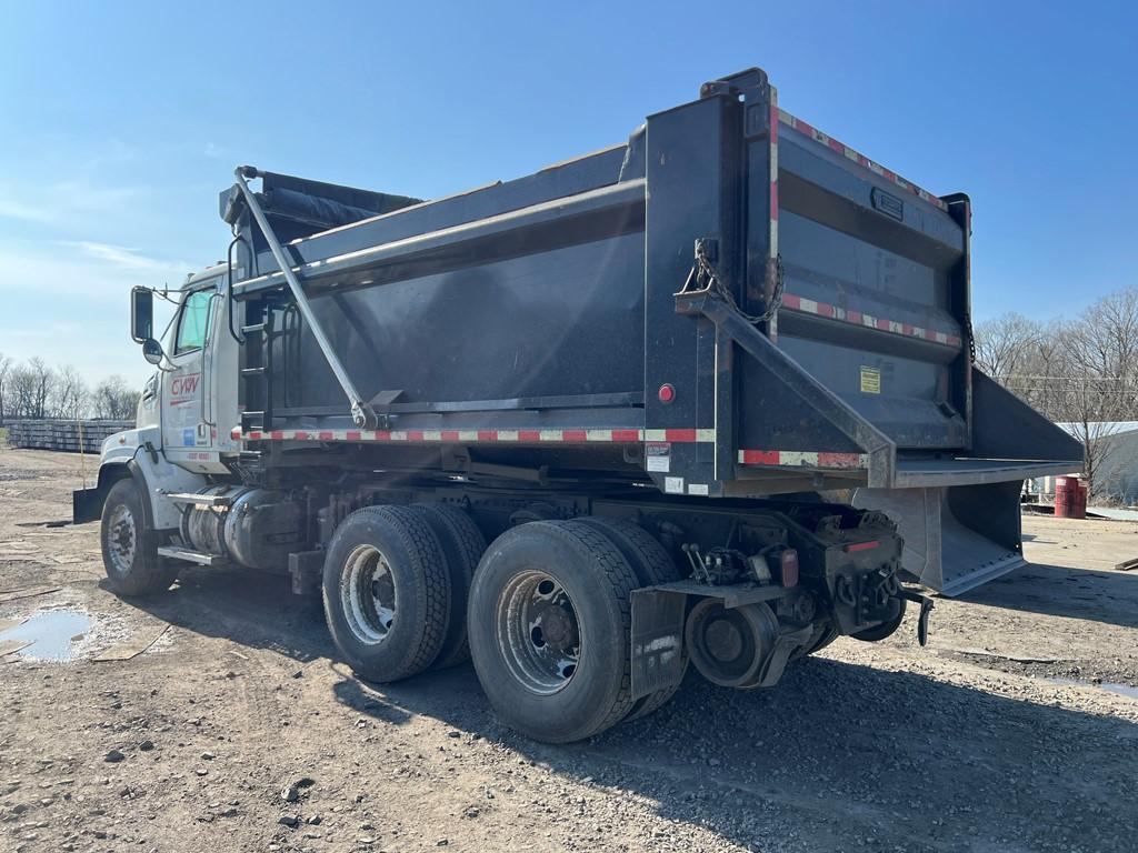 2017 WESTERN STAR 4700 ROTARY DUMP TRUCK,  DMF HIRAIL, L9 ENG, 10 SPEED/8LL