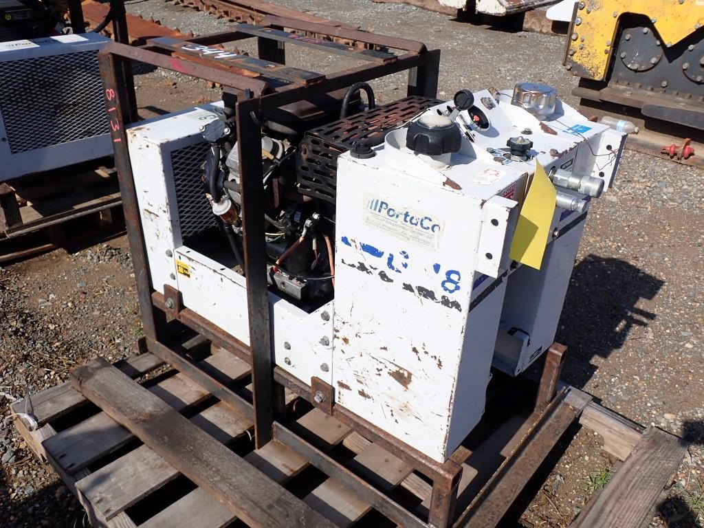 PORTACO G18 HYDRAULIC POWER PACK,  GP10, 18HP GAS,