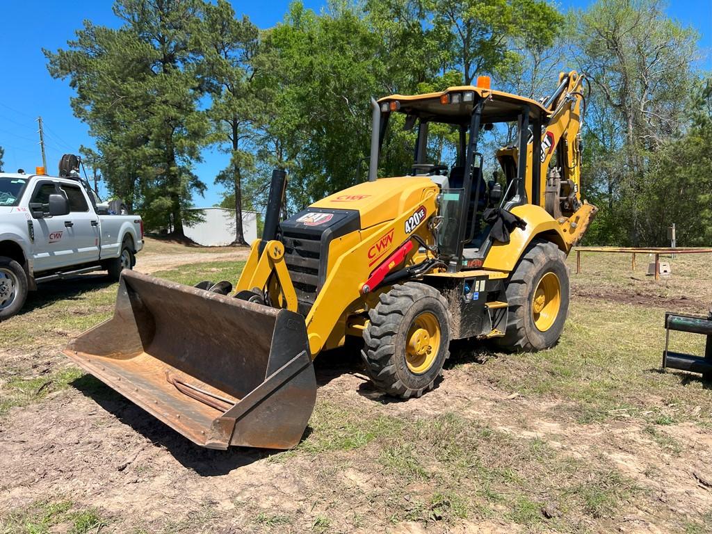 2021 CATERPILLAR 420XE-IT BACKHOE, 1430 hrs  STANDARD HOE WITH AUX HYDRAULI