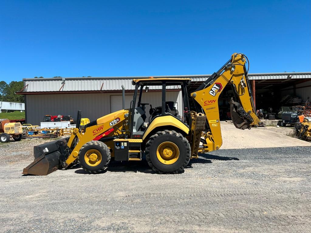 2021 CATERPILLAR 420XE-IT BACKHOE, 1,596 Hours,  4WD, STANDARD HOE WITH AUX