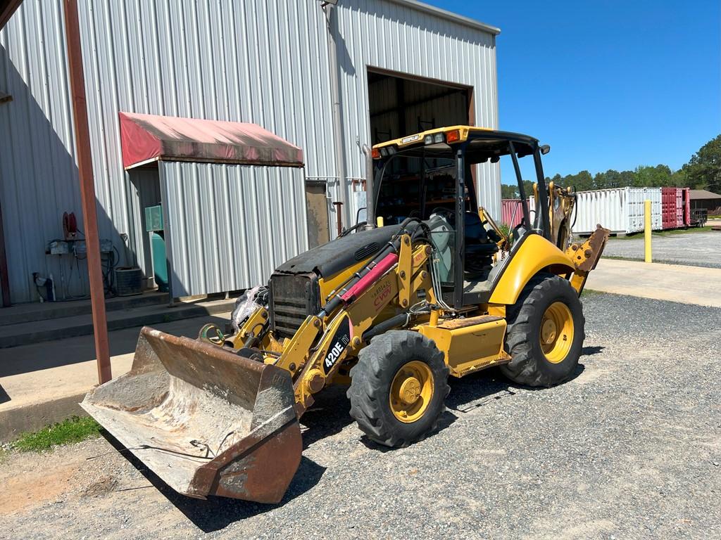 2012 CATERPILLAR 420E-IT BACKHOE, 6,327 Hours,  4WD, STANDARD HOE WITH AUX