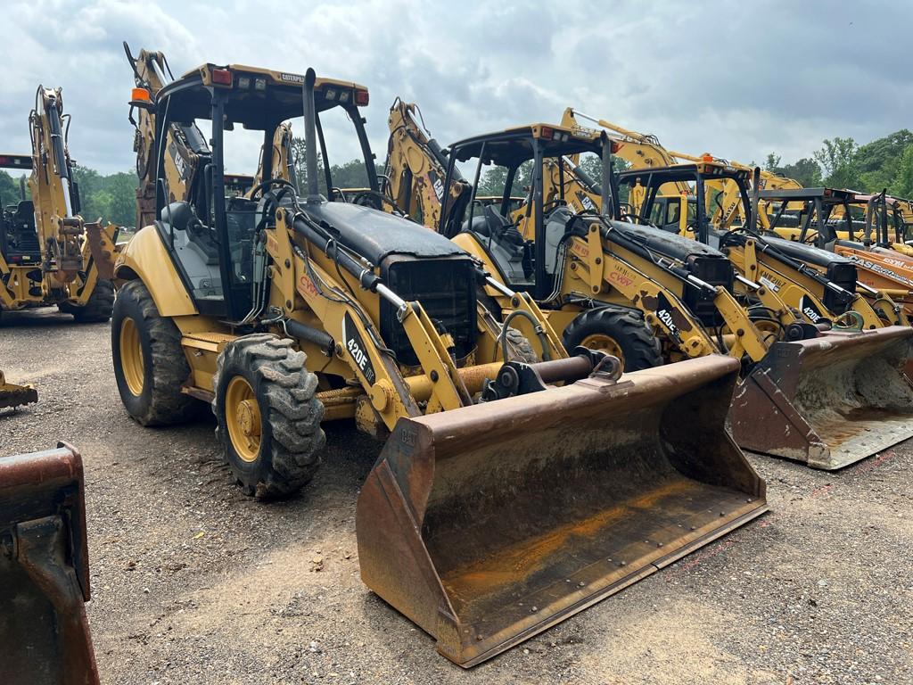 2012 CATERPILLAR 420E-IT BACKHOE, 5,220 Hours,  4X4, STANDARD HOE W/HYD THU