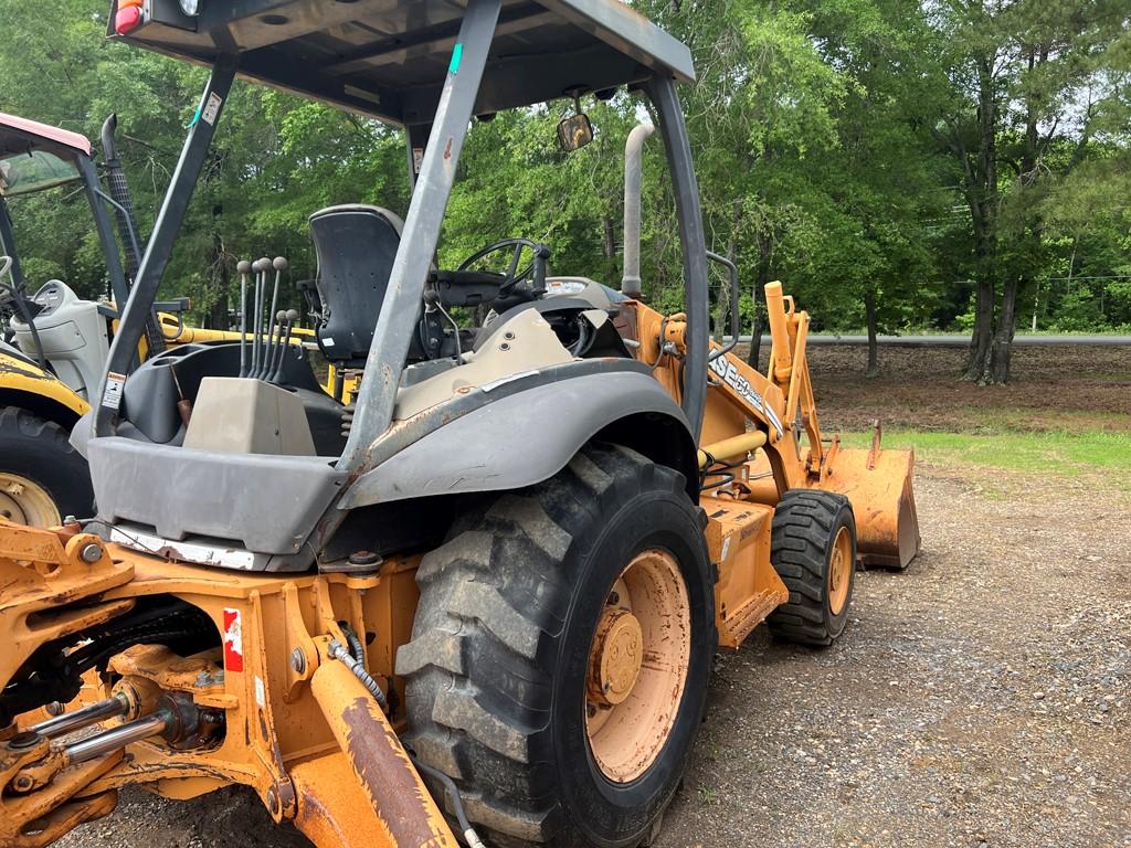 2008 CASE 580M BACKHOE, Approx 4,900 Hours,  4WD, HYD THUMB, FORKS, OPEN RO