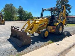 2005 KOMATSU WB140 BACKHOE, 4,231 Hours,  2WD, OPEN ROPS, - SELLS WITH OKAD