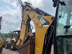 2007 CATERPILLAR 420E BACKHOE, 4,521+ hrs,  ENCLOSED CAB, 4X4, 4 IN 1 BUCKE