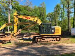 2017 CATERPILLAR 316FL EXCAVATOR, 2,791 Hours,  DIGGING & CAR TOPPING/CLEAN