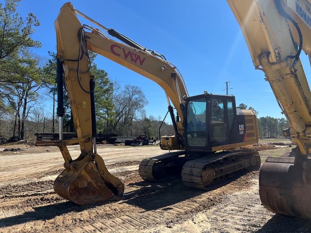 2017 CATERPILLAR 316FL EXCAVATOR, 2,656 Hours,  DIGGING & CAR TOPPING/CLEAN