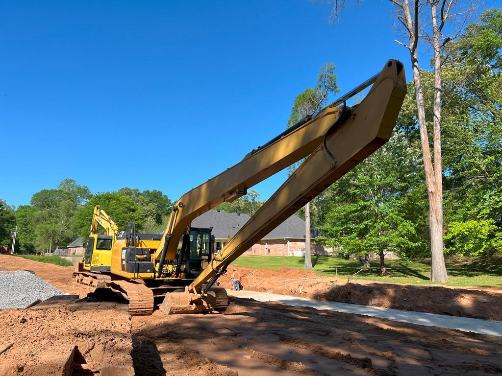 2012 CATERPILLAR 324EL EXCAVATOR, 4,906 Hours,  LONG REACH,CAB & AIR, S# PN