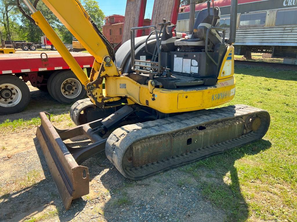 2006 KOMATSU PC45MR-3 MINI EXCAVATOR, 4,845 Hours,  RUBBER TRACKS, CANOPY,