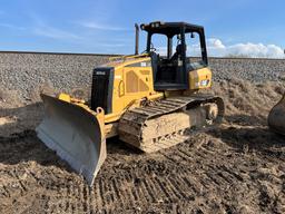 2011 CATERPILLAR D5K LGP DOZER, 3,426 Hours,  OPEN ROPS, 6 WAY BLADE, S# YY