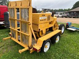STOW R2000 ECONO ROLL SMOOTH DRUM ROLLER,  HONDA GAS, WATER TANK, SELLS W/