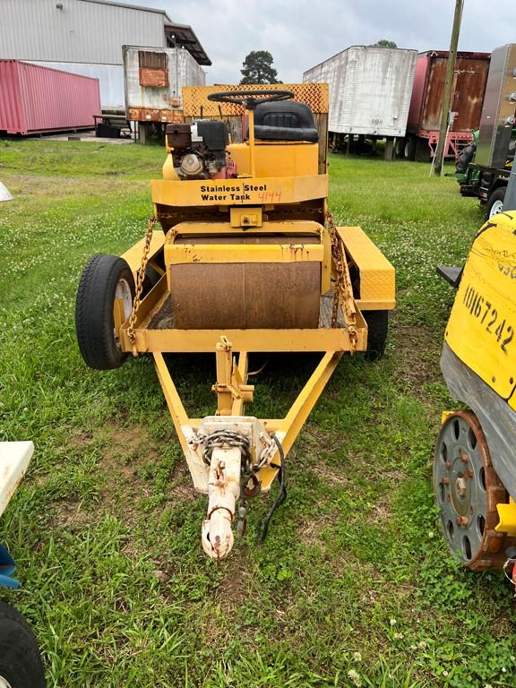 STOW R2000 ECONO ROLL SMOOTH DRUM ROLLER,  HONDA GAS, WATER TANK, SELLS W/