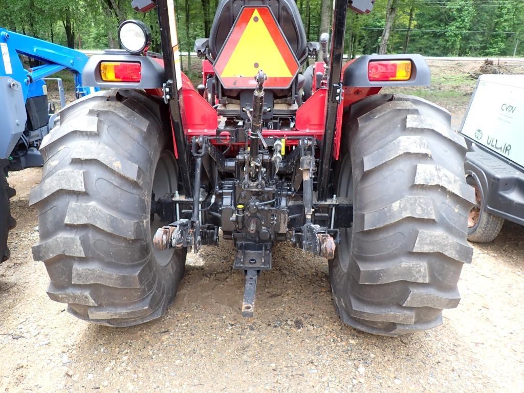 MAHINDRA 3550 PST WHEEL TRACTOR, 333 hrs,  CANOPY, 3PT, PTO, REMOTES, 4X4,