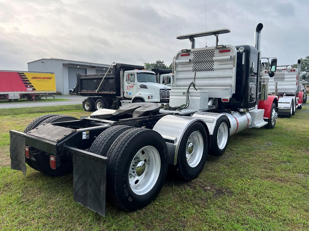 2017 PETERBILT 389 TRUCK TRACTOR,  HEAVY HAUL, SMALL FLATTOP SLEEPER, 4 AXL