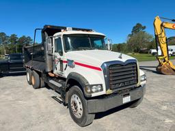 2007 MACK CTP713 GRANITE DUMP TRUCK, 712,110 Miles,  MACK MP7-405 ENG, ALLI