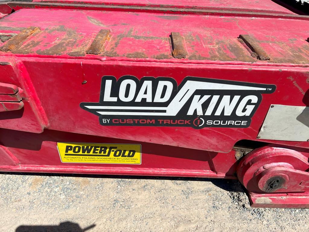 2012 LOADKING 503/4 DFPSF HYDRAULIC FOLD LOWBOY TRAILER,  50TON, 3 AXLE LOW