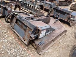 2007 BRUSHCAT HYDRAULIC BRUSH CUTTER,  6', SKID STEER ATTACH