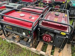 PALLET W/ (3)GENERATORS,  NEEDS REPAIR