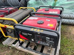 PALLET W/ (3)GENERATORS,  NEEDS REPAIR