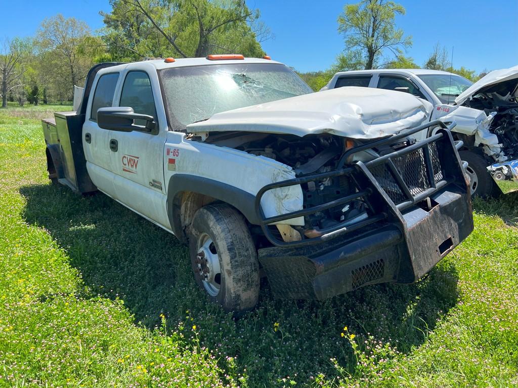 2005 CHEVROLET 3500 WELDERS TRUCK,  CREW CAB, DURAMAX DIESEL, CM WELDER/FLA