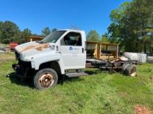 2003 GMC C5500 CAB & CHASSIS,  DURAMAX DIESEL– DOES NOT RUN - SINGLE AXLE,