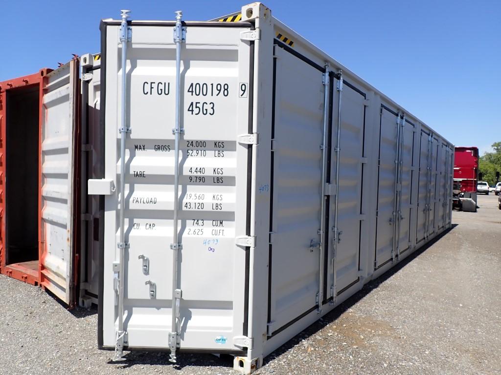 2023 CONTAINER,  40', MULTI DOOR, *NEW/ONE TRIP* S# CFGU4001989