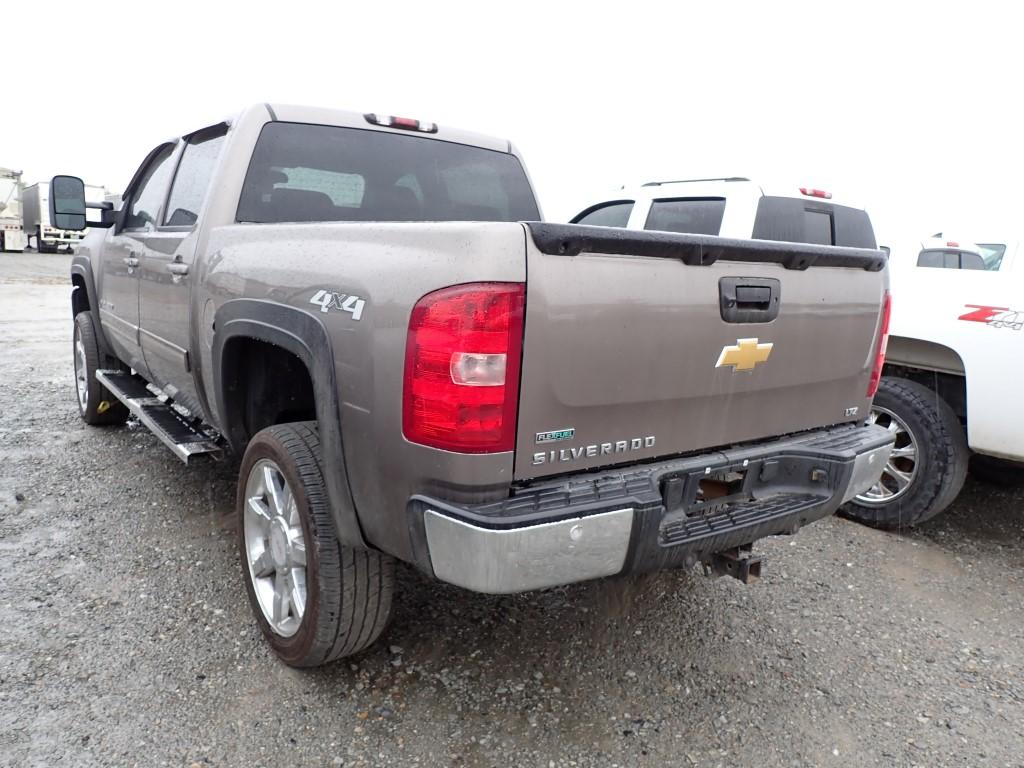 2012 CHEVROLET SILVERADO LTZ TRUCK, 167,964(+/-)mi  CREW CAB, 4 X 4, 6.2 LI