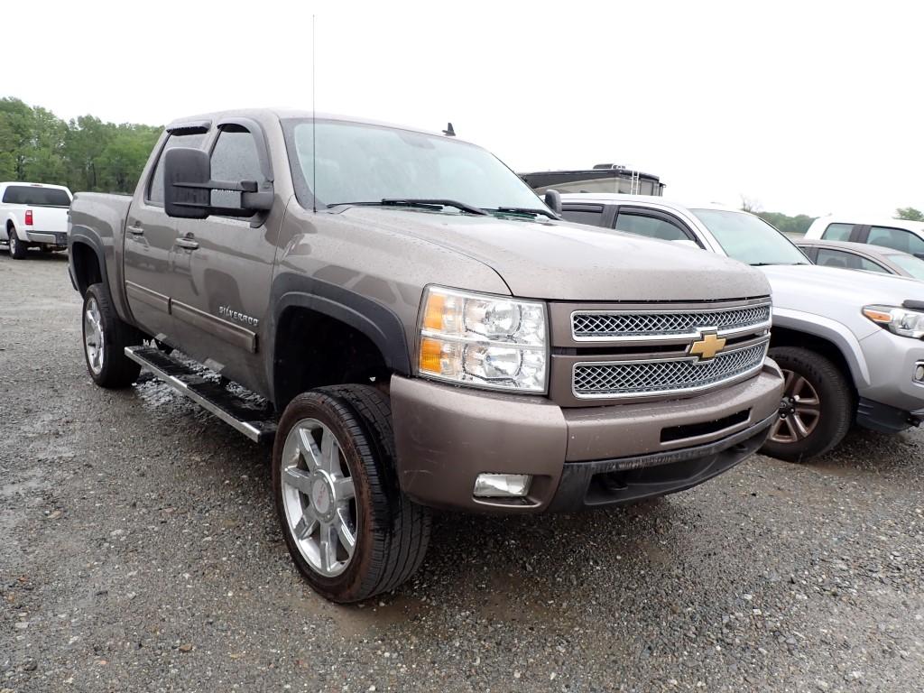 2012 CHEVROLET SILVERADO LTZ TRUCK, 167,964(+/-)mi  CREW CAB, 4 X 4, 6.2 LI