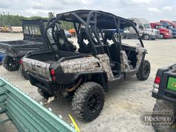 2014 COMMANDER MAX ATV, 256+ hrs,  4-SEAT, GAS, AUTOMATIC, DUMP BED S# 3JBK