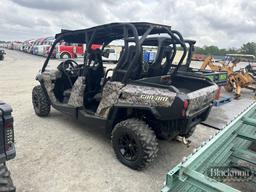 2014 COMMANDER MAX ATV, 256+ hrs,  4-SEAT, GAS, AUTOMATIC, DUMP BED S# 3JBK