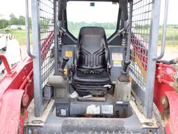 TAKEUCHI TL8 SKID STEER, 1,814+ mi,  RUBBER TRACKS, CAB, AUXILIARY HYDRAULI