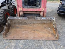 TAKEUCHI TL8 SKID STEER, 1,814+ mi,  RUBBER TRACKS, CAB, AUXILIARY HYDRAULI