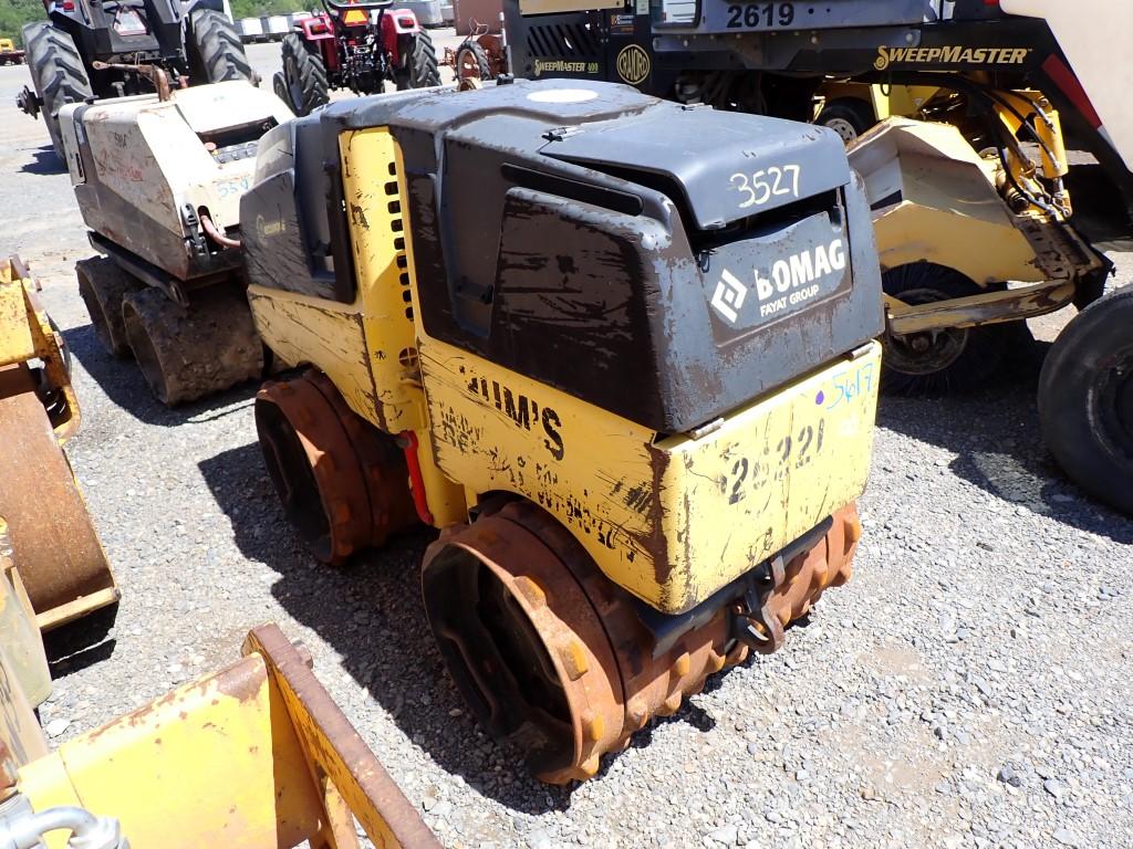 BOMAG BMP8500 MULTI PURPOSE COMPACTOR, 554hrs(+/-)  KUBOTA 3 CYL DIESEL, 36