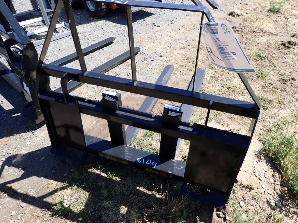 2024 AGT SALL100 PALLET FORKS,  48" FORKS, SKID STEER ATTACH,