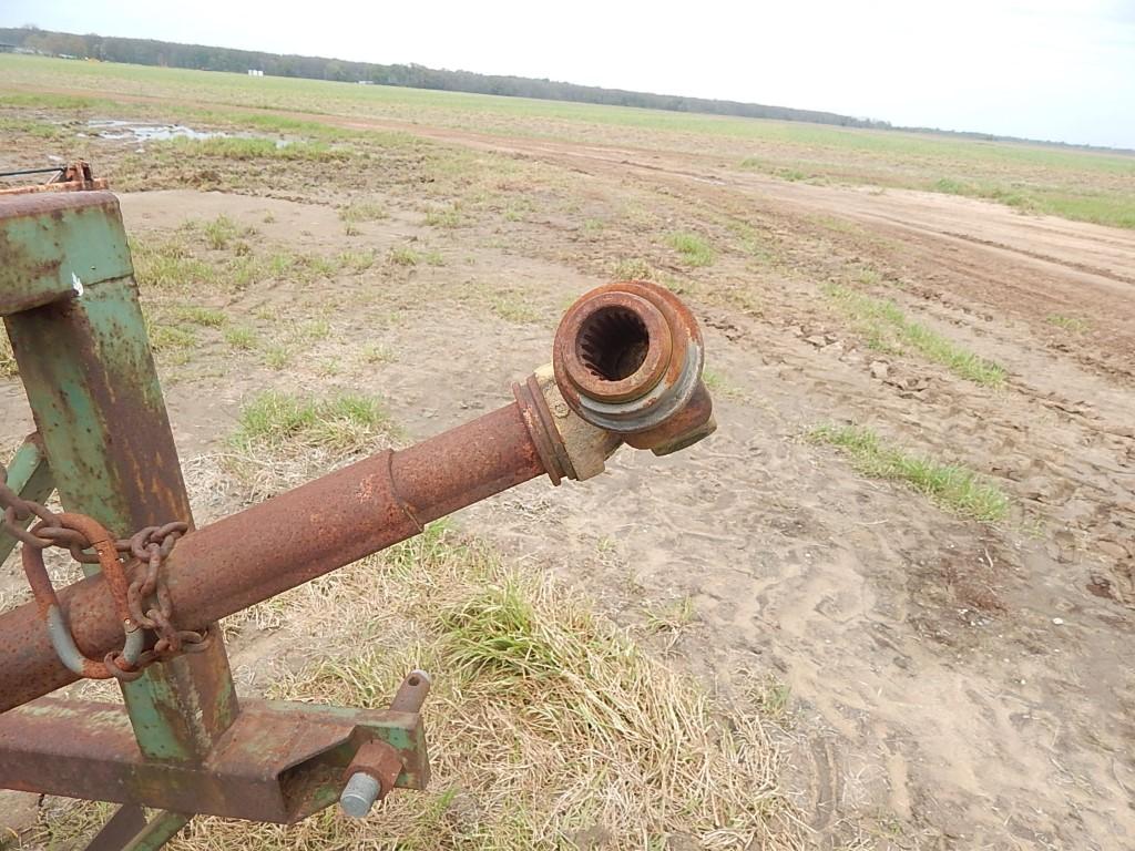 LEVEE GATE TRENCHER,  WITH BLADE, 3 POINT, 1000 PTO