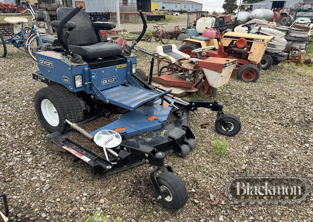 DIXON ZTR6022 ZERO TURN MOWER, 472+ hrs  RUNS & WORKS,