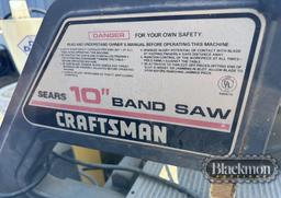 CRAFTSMAN RADIAL ARM SAW & 10" BAND SAW