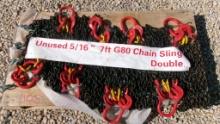 2024 LIFTING CHAIN SLINGS,  NEW, AS IS WHERE IS