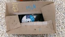 BADGER BOX OF GRINDER DISCS  7 X 1/4 X 5/8-11, AS IS WHERE IS