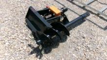 2024 WOLVERINE MINI SKID STEER ATTACHMENT,  NEW/UNUSED, AUGER W/(1) BIT, AS