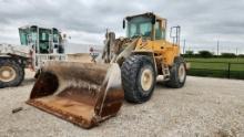 VOLVO L150E WHEEL LOADER, 12075 HRS,  CAB & A/C, 5.63 YD BUCKET, 287HP DIES